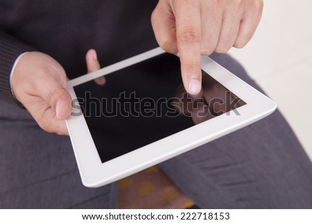 Screen touching on tablet-pc