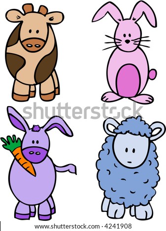 cartoon characters images. cartoon characters - cow,