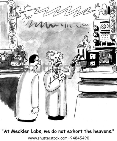 science cartoon