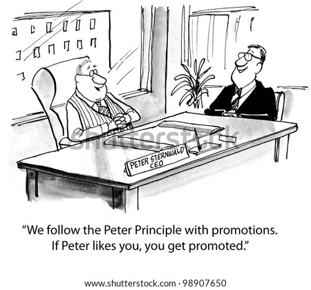What is the thesis statement of the peter principle