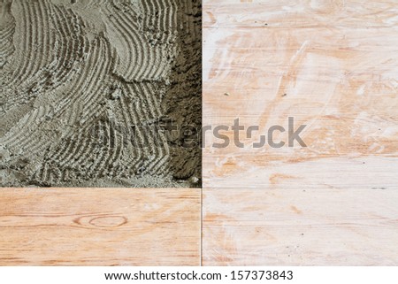 Floor tiling