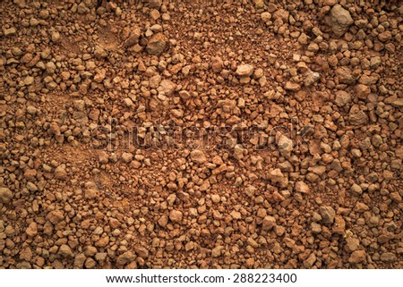 Red dirt (soil) background / texture.