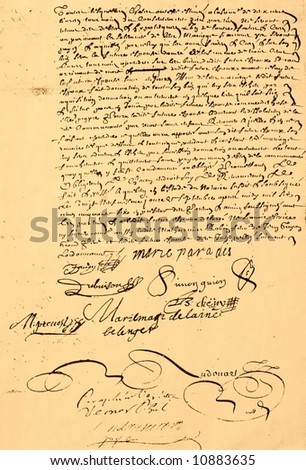 Marriage Contract dated 1656. Page 2 of 2.