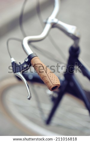 Vintage bike handlebar