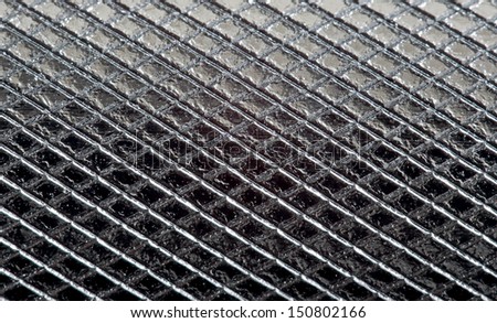 Metallic mesh pattern background