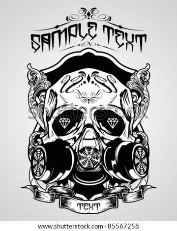 Logo Designshirt on Illustration   Skull T Shirt Design Logos   85567258   Shutterstock
