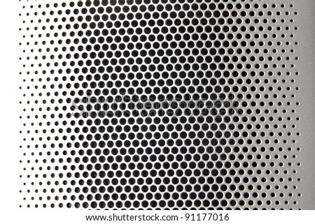 Speaker holes