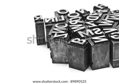 lead letter heaps with capital letters lead letter heaps with capital letters