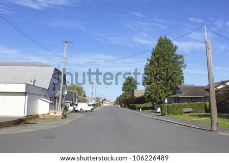 The small Canadian village of Matsqui, British Columbia/Matsqui, British Columbia/Small town Canada