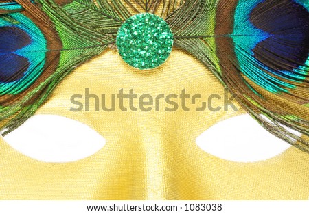 Carnival Mask Close Up