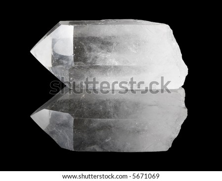 single terminated crystal
