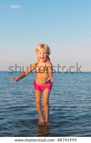 Jumping In Water