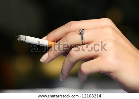 Hand And Cigarette