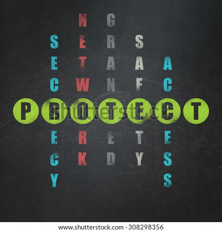 Safety concept: word Protect in solving Crossword Puzzle