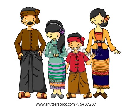 Burmese Costume