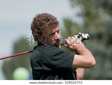 ASPEN, CO - JULY 31: Nascar Driver Boris Said at the 9th Annual Vince Gill & Amy Grant Golf Classic in Aspen, CO on July 31, 2012