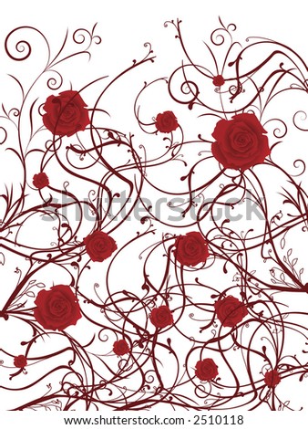 cool drawings of hearts Drawings of Thorns and Vines Drawings of Roses with