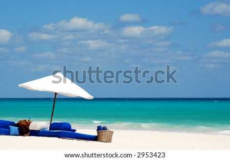 beautiful caribbean beach