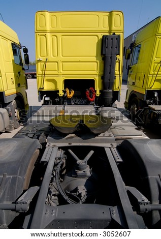 Truck Cabin from behind