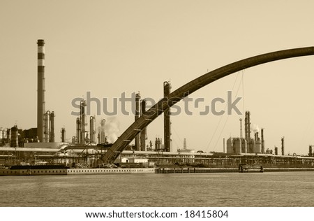 Industrial skyline