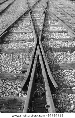 Abandoned rails