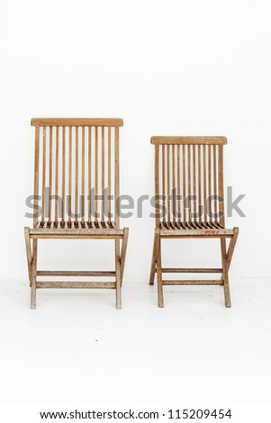 wood chair as a living room furniture