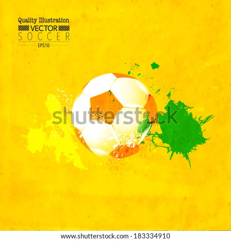 Creative Soccer Vector Design Creative Soccer Vector Design