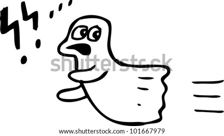 Simple Drawing Of Ghost Stock Vector Illustration 101667979 : Shutterstock