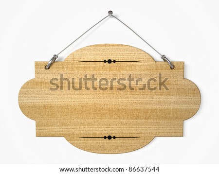 Wood notice board Wood notice board