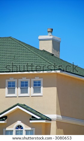 Elegant Coastal Home with Green Roof
