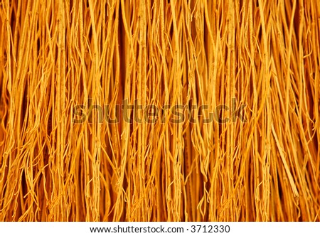 Close Up of Straw for Background
