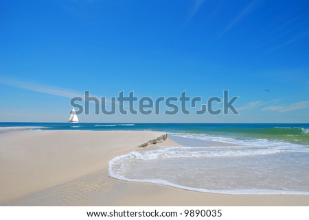 Beach Sand Waves