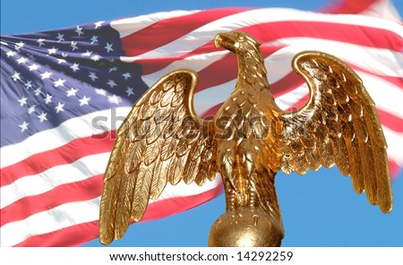 american flag background with eagle. Thisour american flag these