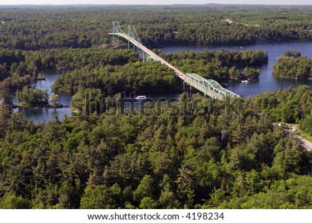 One Thousand Islands, International Bridge, Ontario, Canada