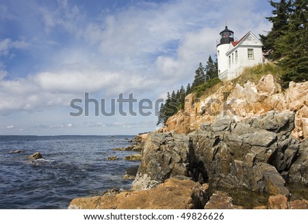 Acadia National Park, Bass Harbor Lighthouse