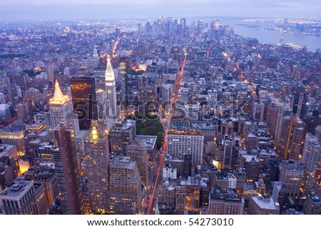 newyork at night. newyork at night. new york