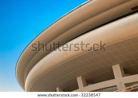 Roof of a indoor stadium  in China