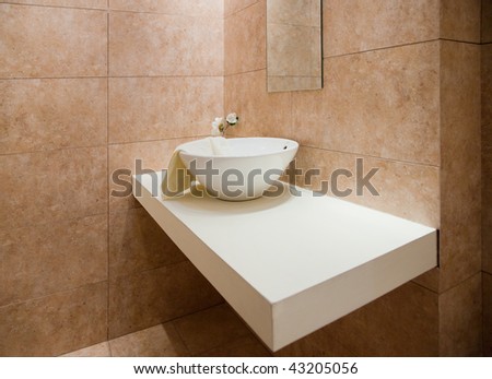 Tiled Sink