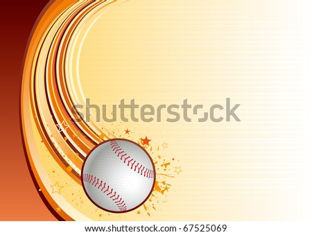 vector background of baseball sport