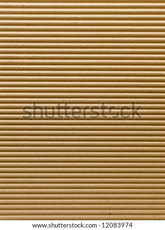 Corrugated paper background.