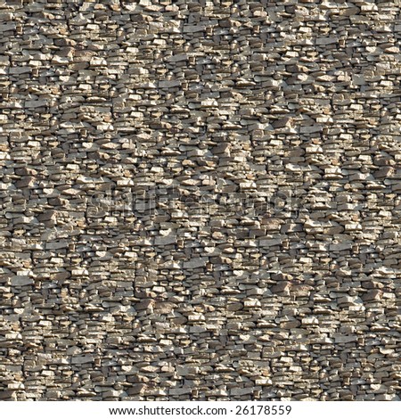 Stony wall seamless background. (See more seamless backgrounds in my portfolio).