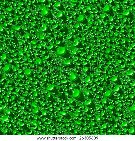 Green drops seamless background. (See more seamless backgrounds in my portfolio).
