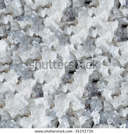 Salt crystal surface seamless background. (See more seamless backgrounds in my portfolio).
