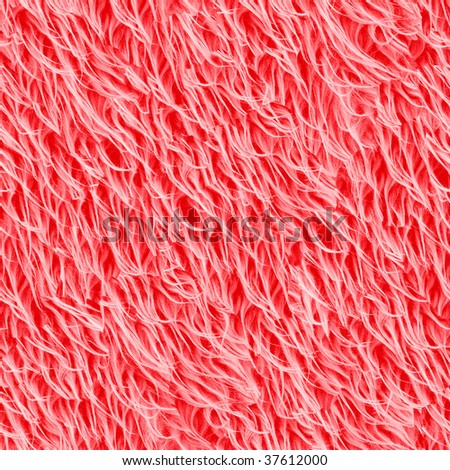 Red fur seamless background. (See more seamless backgrounds in my portfolio).
