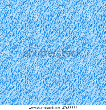 Blue fur seamless background. (See more seamless backgrounds in my portfolio).