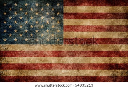 american flag background. stock photo : American flag