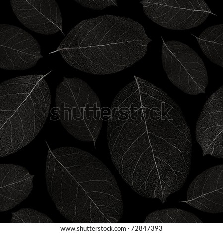 Dried leafs seamless background - seamless pattern for continuous replicate.