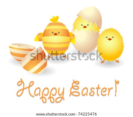 happy easter funny pics. stock vector : Happy Easter