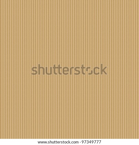 Corrugated cardboard seamless background - texture pattern for continuous replicate.