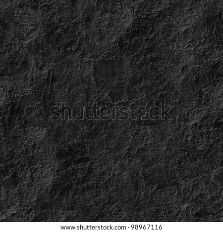 Black stucco seamless background.